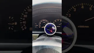 1JZ-GTE VVTI Toyota chaser acceleration 280km/h. Borgwarner s200sx 7670, boost 2.0 bar + MMA