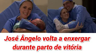 JOSÉ ÂNGELO VOLTA A EXERGA DURANTE PARTO DE VITÓRIA - Amores Verdaderos!