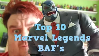 BEST MARVEL LEGENDS BUILD-A-FIGURES (BAF)