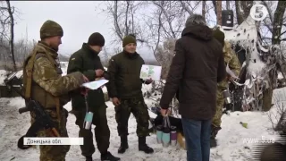 Одеські волонтери частували бійців АТО кавою біля Новотроїцького