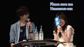 [Eng] Hanazawa Kana saves Kuno Misaki on the stage