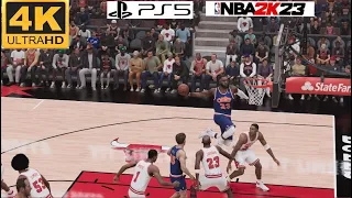NBA 2K23 (PS5) ALL TIME CHICAGO BULLS VS ALL TIME CLEVELAND CAVALIERS |4K HDR