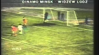 1984 December 12 Dinamo Minsk USSR 0 Widzew Lodz Poland 1 UEFA Cup