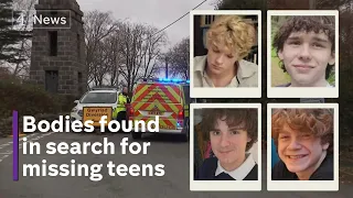 Four bodies found in search for missing teenagers in North Wales