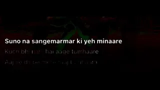 Suno na Sangemarmar ki yeh Minare  Lyrics| Best Arijit Singh | Youngistan