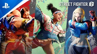 Street Fighter 6 - Trailer de gameplay - Zangief, Lily e Cammy | PS5