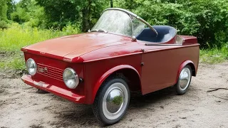 Pedal Pioneer: Full Restoration of an Old Soviet Pedal Car