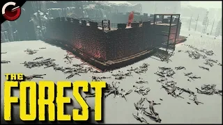 MOST SECURE CASTLE BASE! The Ultimate Prison Fortress | The Forest Gameplay