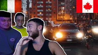 CANADIANS REACT TO ITALIAN RAP - Boyka - EURO (feat. omar ) [official video]