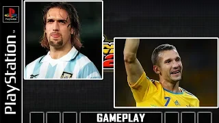 Batistuta's Power Shoots vs. Shevchenko's Speed | Playstation 1