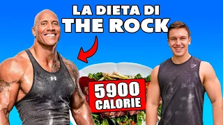 Provo la dieta di THE ROCK (+5900 kcal)