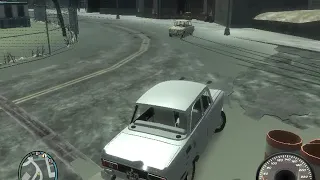 GTA IV: Москвич-2140 vs ВАЗ-2103 #2