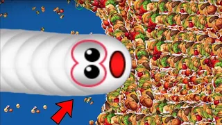 Worms Zone h4ck full trap a biggest snake top 001 - SnakeGames