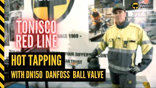 Tonisco B30 Red Line - Danfoss ball valve DN150
