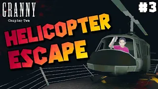 Helicopter Escape From Granny's House | Granny Chapter 2 Gameplay # 3