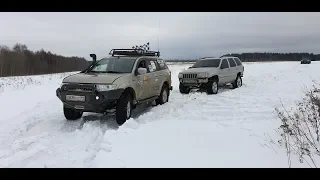 Mitsubishi pajero sport vs Jeep grand Cherokee. Уаз патриот, буханка, шнива offroad