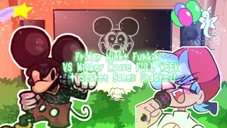 Friday Night Funkin' VS Mickey Mouse FULL WEEK + Secret Songs Update (FNF Mod) (react)