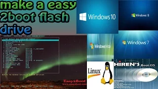 How To Install Windows From A Flash Drive With Easy 2 Boot