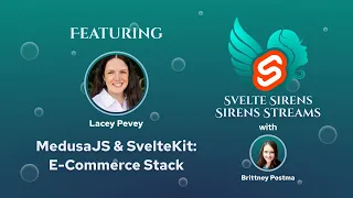 Medusa and SvelteKit E-Commerce Stack