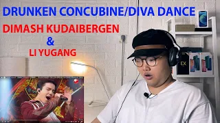 Dimash Kudaibergen + Li Yugang "Drunken - Concubine/Diva Dance" (REACTION) Starmaker Verified Singer