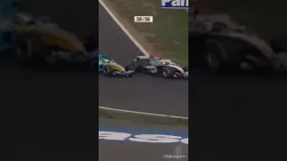 Raikkonen overtakes Fisichella