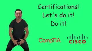 It's certification time - let's get underway!