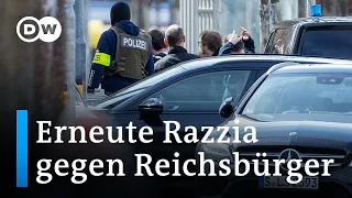 Polizist bei Razzia gegen Reichsbürger-Netzwerk angeschossen | DW Nachrichten