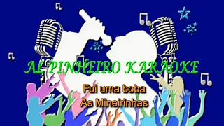 Fui uma boba - As Mineirinhas (karaoke)