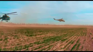 Ukrainian MI-24 helicopters. | Ukraine war footage 2022 #ukraine