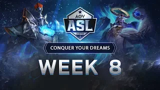 ASL Season 1 week #8 - Garena AOV (Arena of Valor)