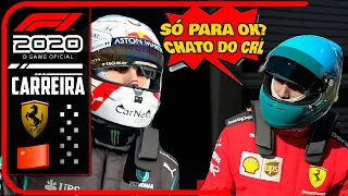 F1 2020 CARREIRA #133​ GP DA CHINA - ESSA CARROÇA SIMPLESMENTE NÃO VIRA (Português-BR)