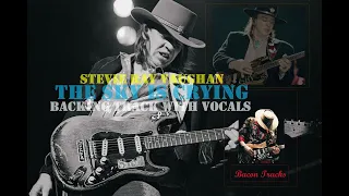 The Sky Is Crying - Stevie Ray Vaughan - Guitar Backing Track With Vocals -  To Study For Free