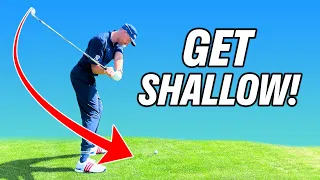 5 EASY Ways To SHALLOW The Club In The Golf Swing!