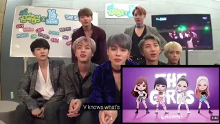 BTS Reaction to Blackpink 'The Girl's' OST | Game BPTG | Fanmade 💜