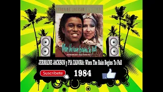 Jermaine Jackson y Pia Zadora - When The Rain Begins To Fall  (Radio Version)