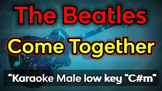 come together - the beatles (karaoke lower key male)