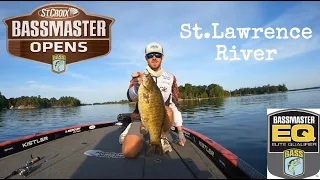 2023 Bassmaster Open St.Lawrence River, 15th Place Finish with Giant Smallmouth!