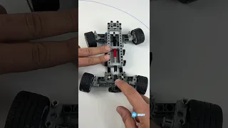 Mercedes S Class uses four-wheel steering, but why? | LEGO Technic #shorts