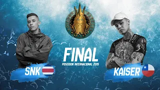 KAISER VS SNK - FINAL POSEIDON BATTLES INTERNACIONAL 2019