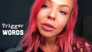 ASMR BEST Trigger Words 😴 Zzz | W face touching /camera poking