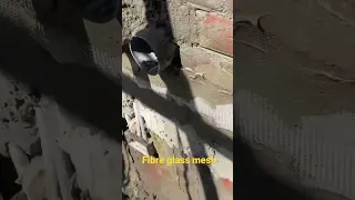 How to prevent cracks from walls - Building construction- Fiber mesh - chicken mesh for plastering