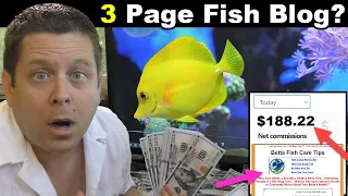 $188.22 Every Day With A 3 Page Fish Website?