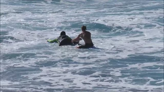 Lifeguard Lachlan McArthur Rescues Man - By Cora Bezemer
