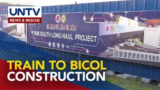 Konstruksyon ng PNR Bicol, sisimulan na sa unang kwarter ng 2022 — PNR