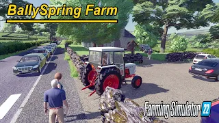 A Very Sad Day - Funeral & Fertilizer ! Ep6 | BallySpring | Farming Simulator 22