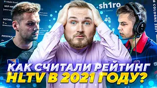 МОЙ ТОП vs HLTV ТОП. Как считали топ-20 игроков в 2021 году? Почему NiKo выше sh1ro?