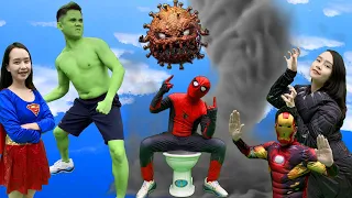 Superheroes Saving The Planet - Fun Heroes