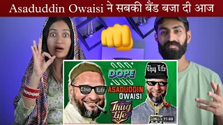 Indian Reaction : Asaduddin Owaisi Thug Life Reaction | Asaduddin Owaisi Reaction | Reaction Castle