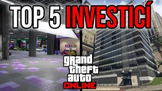 TOP 5 INVESTICÍ CO MŮŽETE UDĚLAT V GTA ONLINE