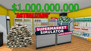 ACTUALIZADO: DINERO INFINITO Y MÁS EN SUPERMARKET SIMULATOR